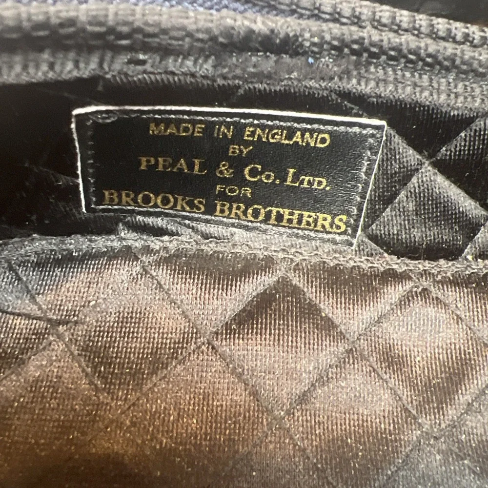 Peal & Co Brooks Brothers Lobster Embroidered Loafers Made England Mens 8.5